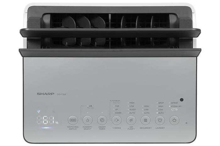 Máy lọc không khí và hút ẩm Sharp DW-T30FV-W